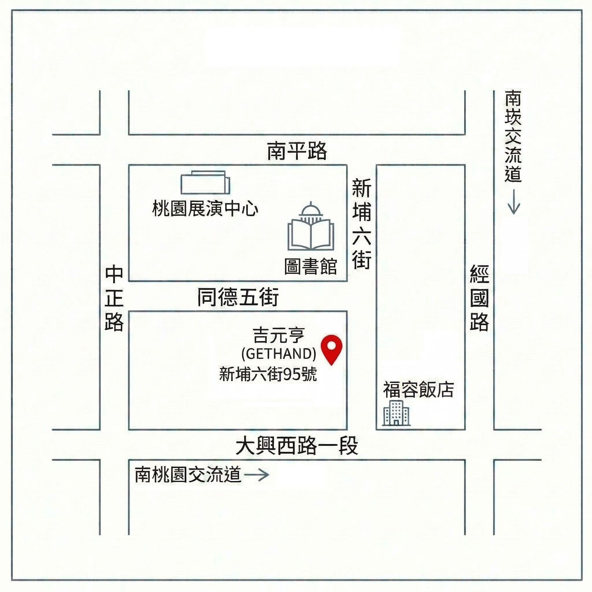 Taoyuan HQ Map